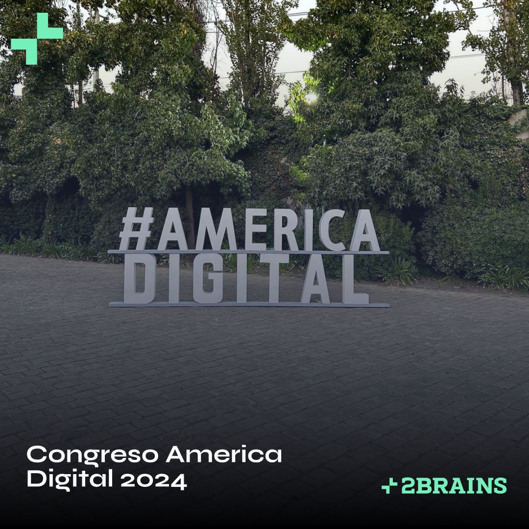 un texto que dice "america digital"